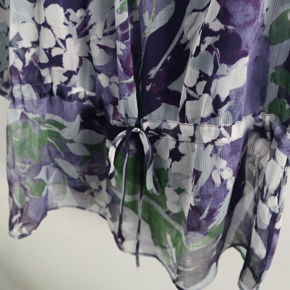 ALFANI Floral Blouse - Picture 4 of 12